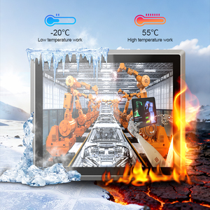 10.4 12.1 15 17 19 inç IP65 PCAP Ipc fansız J4125 I5 I7 Linux Windows bilgisayar hepsi bir dokunmatik ekran endüstriyel Panel PC - Product Image 3