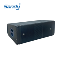 Système audio professionnel Sandy pour DJ, clubs et concerts, fabricant chinois de haut-parleurs, enceinte Line Array double 10 pouces