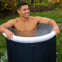 Baignoire pliable personnalisable, seau à glace, baignoire portable, baignoire isolée en PVC, baignoire sauna, pour adultes, usage domestique