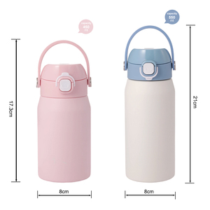 Botellas Infantiles Personalizadas con Impresión, de Acero Inoxidable de Doble Pared, Aisladas al Vacío, de Grado Alimenticio, 450ml 550ml, con Tapa Libre de BPA - Product Image 2