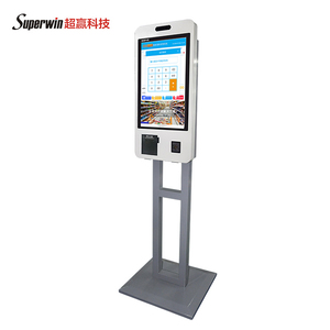 24 pulgadas carcasa de metal mcdonald's auto-servicio de quiosco de cajero orden quiosco pos máquina impresora y escáner - Product Image 1