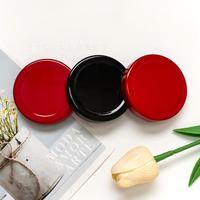 Tapa de rosca metálica de hojalata con estampado colorido para envases de miel de vidrio de 48mm, 53mm, 58mm, 63mm, 70mm