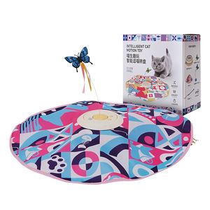 Juguete automático para gatos, juguete giratorio para gatos, varita para gatos, juguete eléctrico para mascotas para que se entretengan y alivien el aburrimiento. - Product Image 1