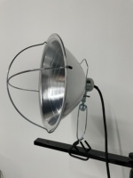 Lampe chauffante de poulet en aluminium de 10 \ "pour reptiles et volailles avec clip produit d'éclairage de poulet