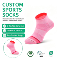 Chaussettes de sport durables en tricot avec talon et orteils renforcés, évacuation de l'humidité, séchage rapide, confort optimal pour la course, la gym et le quotidien
