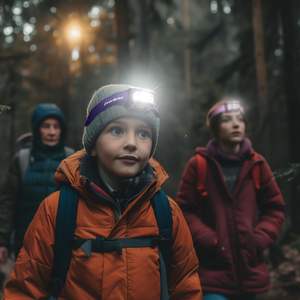 Linterna Frontal Personalizada con Sensor de Movimiento LED de Haz Amplio, Linterna Frontal Impermeable para Camping - Product Image 2