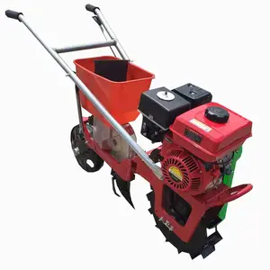 Grain seeding planter soybean spot sowing fertilizer topdressing and trenching machine
