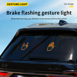 Show love Stock disponible <span class=keywords><strong>flik</strong></span> majeur led décoration voiture lumière cool voiture accessoires avertissement feu stop - Product Image 3