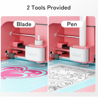 Máquina de Corte de Vinilo Likcut S501 DIY, Mini Máquina de Corte A5, Máquina de Corte Mejorada Glee S501 para Manualidades