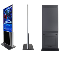 Pantalla Digital para Centros Comerciales, 43 Pulgadas, Android, de Pie, a Todo Color, Kiosco de Señalización Digital, SDK, Control Remoto, CMS, Animación
