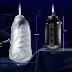 Masturbateur masculin à succion en boîte personnalisé gratuit Vibrateur Vagin Masturbation automatique Ventouse Simulateur Chatte orale <span class=keywords><strong>Fellation</strong></span> - Product Image 5