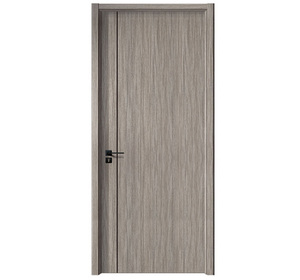 Puerta de Madera Sólida de Estilo Moderno y Minimalista, Puerta Interior de Madera para Dormitorios y Apartamentos, <span class=keywords><strong>en</strong></span> Oferta - Product Image 5