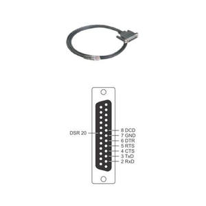 Cable de Conexión Moxa CBL-RJ45F25-150, Conector D-Sub de 25 Pines, Recto - Product Image 1