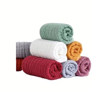 25*50cm 35*75cm 100% Cotton <b>Muslin</b> Soft <b>Baby</b> Bath Wash Cloths and Absorbent <b>Baby</b> Wipes for Newborns - Product Image 6