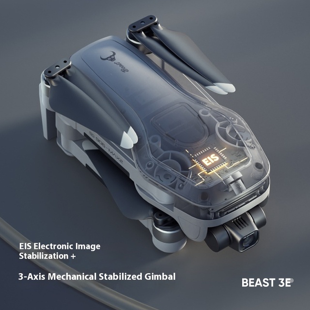 New SG906 MAX2 BEAST 3E Beginner Drone 4K GPS 360 Obstacle Avoidance RC FPV Quadcopter with 6-Axis Gyro and 4000m Transmission