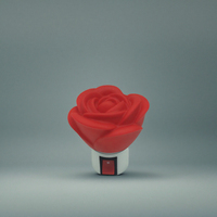 Veilleuse LED GuangLi W007 Mini Rose à interrupteur, design moderne et autonomie de 8000 heures pour chambre à coucher