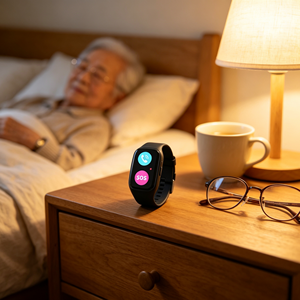 Surveillance complète de la santé pour les personnes âgées, bracelet 4G, suivi en temps réel, appels bidirectionnels, SOS, montre intelligente, bracelet GPS, traceur GPS - Product Image 1