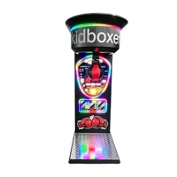 Équipement d'entraînement interactif de boxe pour enfants, machine de jeu de boxe avec notation en temps réel, jeu de boxe pour enfants pour le plaisir en famille