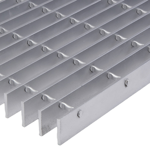 Galvanized Metal Grate Aluminum Alloy Steel <b>Iron</b> <b>Pressed</b> Flooring for Grill Photovoltaic Bridge Sawtooth Anti-Slip Dip Grill - Product Image 4