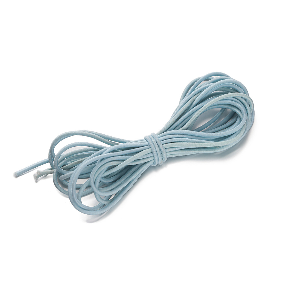 Élastique en nylon coloré 2 mm - 02 Bleu ciel