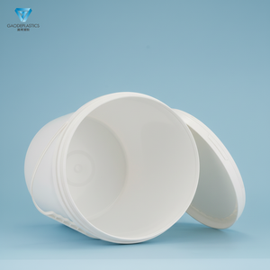 Cubo de Plástico Blanco Resistente de <span class=keywords><strong>25</strong></span> <span class=keywords><strong>Litros</strong></span> para Aplicaciones Comerciales y Domésticas - Product Image 1