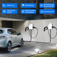 Estación de Carga BENY Comercial de 32a para Vehículos Eléctricos, Garantía de 3 Años, 7.4kw, Blanca, Monofásica, 230v, Cargador para Vehículos Eléctricos