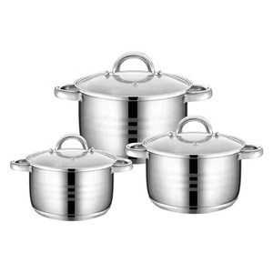 Juego de Utensilios de Cocina Ecológicos de Acero Inoxidable de 3 Piezas con Asa de Cordón, Olla para Leche, Olla para Sopa, Vaporera, Apto para Gas, para el <span class=keywords><strong>Hogar</strong></span> - Product Image 6