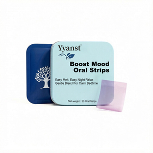 ยาแผ่นละลายเร็วแบบพกพา ยี่ห้อ Yyanst สูตรอ่อนโยนสำหรับกลางคืน อาหารเสริมสำหรับผู้ใหญ่ 30 แผ่น - Product Image 1
