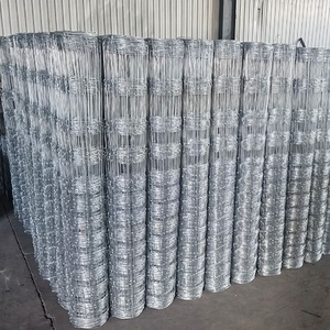 Fil galvanisé plongé chaud durable de chèvre de porc clôturant la barrière de protection de verger de moutons de bétail de barrière de champ de ferme - Product Image 1