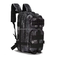 Doublesafe Offre Spéciale Outdoor Sport Waterproof Survival Desert DPM Camouflage Hunting 3P Tactical Assault Backpack/Rucksack PVC