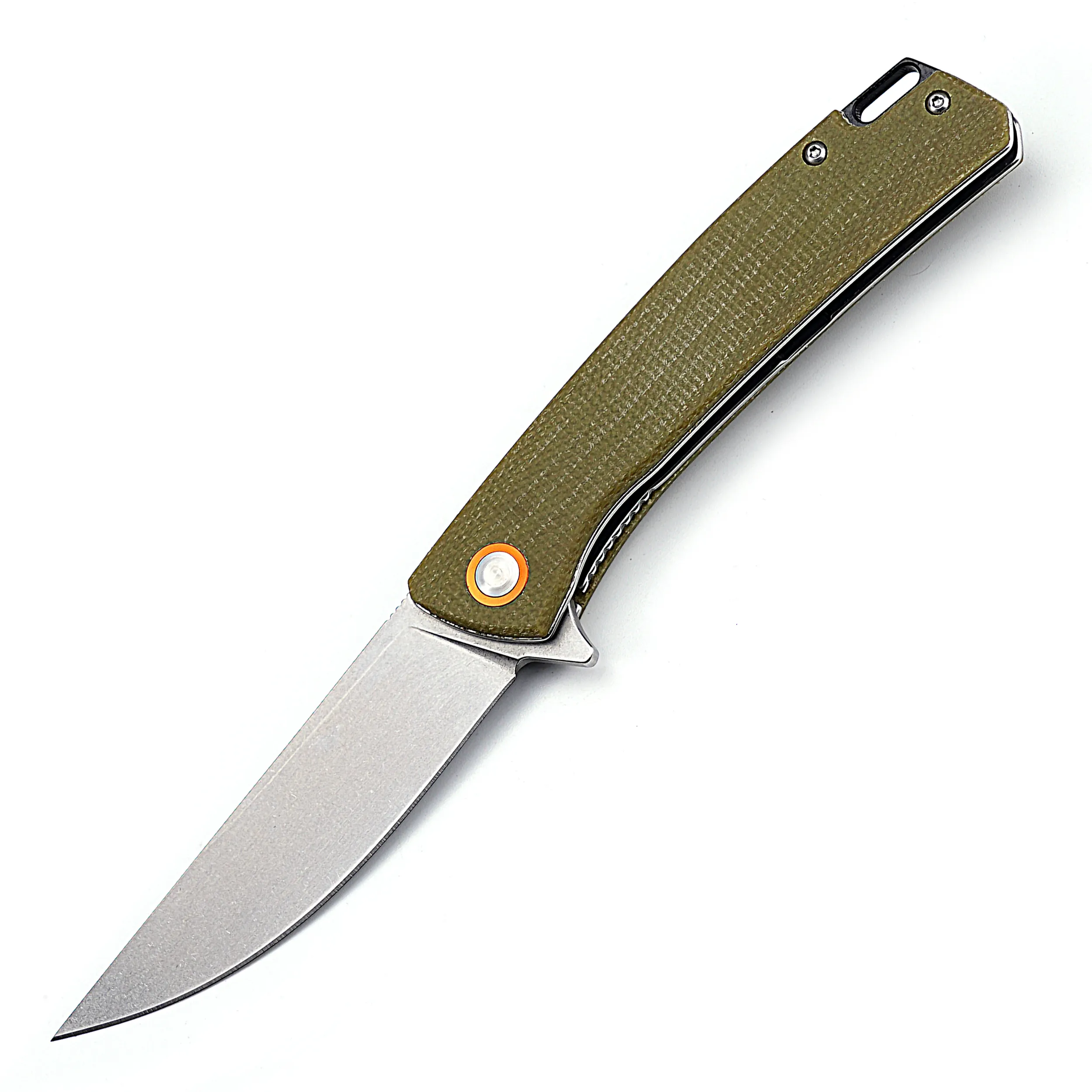 New Fashion knife D2 blade camping pocket D2 knife pieghevole con manico G10