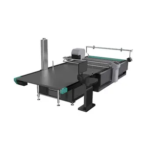 TOPCNC automatic fabric sewing and cutting machine digital fabric cutting machine fabric/cloths/home textile cutting machine