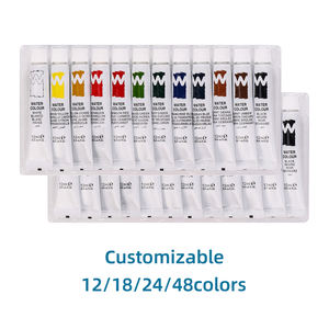 SINOART Set di colori <span class=keywords><strong>ad</strong></span> <span class=keywords><strong>acquerello</strong></span> personalizzati artista tubi di pittura <span class=keywords><strong>ad</strong></span> <span class=keywords><strong>acquerello</strong></span> 12Ml colori <span class=keywords><strong>ad</strong></span> <span class=keywords><strong>acqua</strong></span> professionali per forniture artistiche - Product Image 4