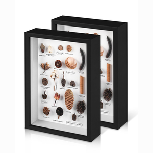 3D sâu hộp 8x8 8x10 10x10 16x16inch A4 trang trí nghệ thuật hình ảnh khung hộp khung ảnh bóng hộp khung bán buôn với plexiglass - Product Image 6