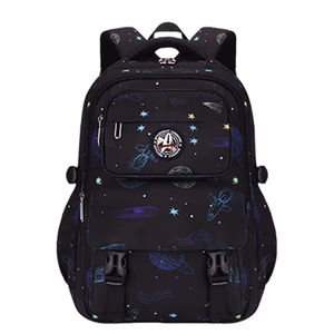 2025 Trio Trendy Cartoon-Themed Starry Kids Mochila Set Impermeable con detalles de cremallera para la moda - Product Image 4
