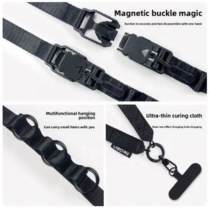 Sangle de téléphone magnétique multifonctionnelle en nylon, nouvelle collection, pour utilisation en extérieur, anti-perte, vente en gros - Product Image 3