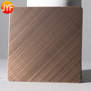 Paneles de Pared para Hotel EL072, Láminas Decorativas con Acabado Cepillado, Lámina de Acero Inoxidable para el Hogar 304 316, Placa de Acero Inoxidable para Techo - Product Image 4