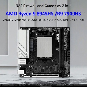 <span class=keywords><strong>AMD</strong></span> R9 8945hs 7940hs R7 8745hs 7840hs Gamer PC bo mạch chủ 2xnvme 4xsata3.0 pciex8 2xddr5 2x2.5G LAN NAS ITX Mainboard tường lửa - Product Image 6