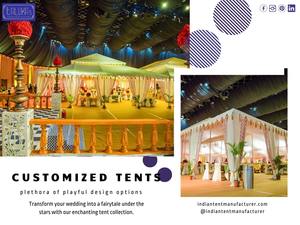 New Water Proof Customized Romantic Style White Mughal <b>Tent</b> Design Big Size Canvas <b>for</b> Wedding Party Decorations New Arrival - Product Image 5