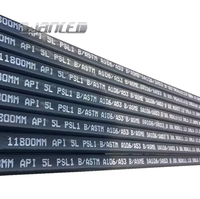 Tuyau en acier sans soudure A106 B 33,4 mm x 3,38 mm x 6 m, acier au carbone A53 B laminé à chaud, certifié API, usine de Tianjin