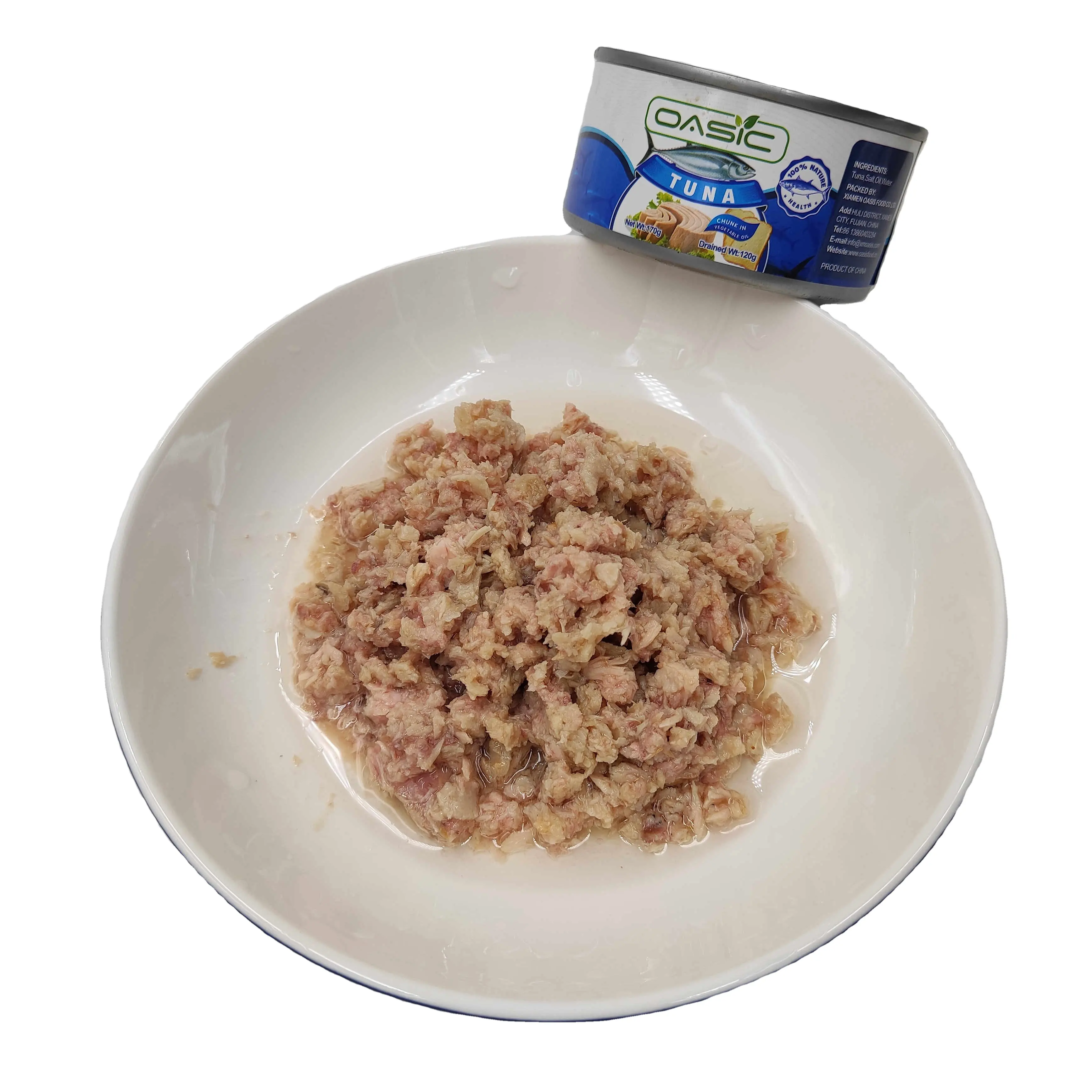 Tuna Canned OEM Of China High Quality And Cheapest Price For Customer 140g/150g/170g