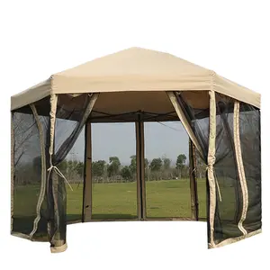 خيمة خارجية عالية الجودة قابلة للطي منبثقة مظلة حديثة 3x3m شرفة مع شبكة علة