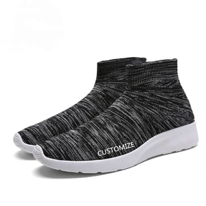 短袜鞋运动休闲鞋A3 MD夏季鞋制造商持久设计工厂价格针织网布高品质高帮男士 - Product Image 2