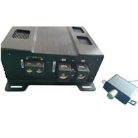 Amplificateur de voiture mono HQ3000 classe D RMS 3000W avec rapport signal-bruit de 80 dB et tension de 12 V