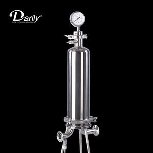 China Hangzhou Fabricantes 304 316 Carcasa de acero inoxidable Filtros de <span class=keywords><strong>alcohol</strong></span> Carcasa sanitaria para filtración de bebidas - Product Image 4