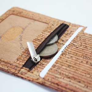 Boshiho Vegan Cork Gift Set for Cork <b>Card</b> <b>Holder</b> and Cork Pen case Eco-friendly Gift Set - Product Image 4