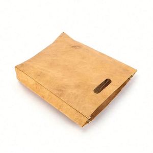 Bolsa Térmica Aislante de Papel Kraft y Aluminio Lavable para Entrega de Comida a Domicilio, Reciclable, para Llevar Comida - Product Image 6