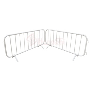 Barrières de sécurité routière pour événements, barricades, panneaux de clôture extérieurs / Barrière de sécurité pour vélos, clôture temporaire pour piétons - Product Image 5