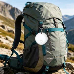 Custom Mini GPS Tracker Compact Dual-platform IOS and Android Round Black GPS Tracker for Home Use - Product Image 2
