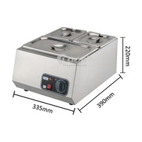 Nouvel équipement de cuisine, fondoir à chocolat électrique commercial à chaleur sèche, en acier inoxydable, haute productivité, à vendre